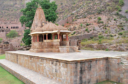 Rajasthan Fort Site with Tiger
